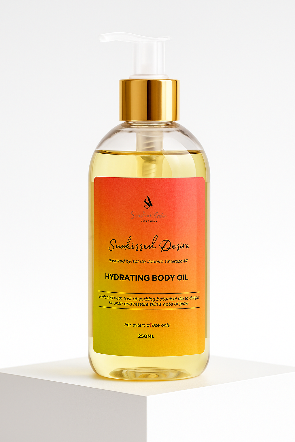 Sun-kissed Desire Hydrating Body oil 250ml