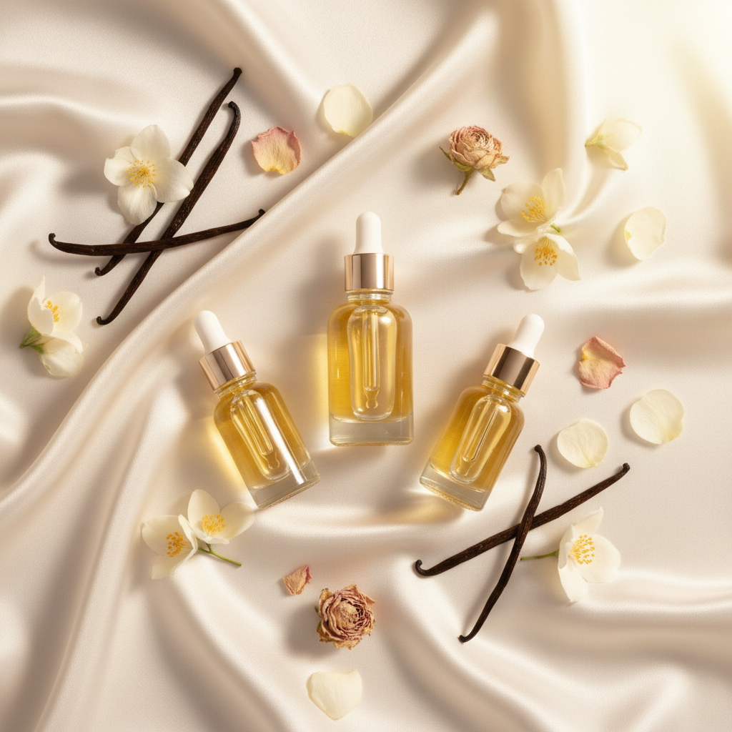 Mix Your Own Body Oil Discovery Set - Clear Glass