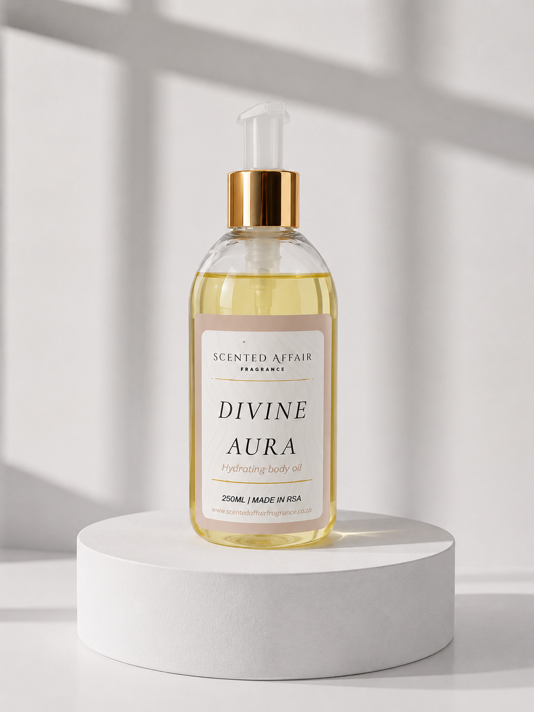 Devine Aura Hydrating Body Oil – Inspired by Burberry Goddess  |250ml