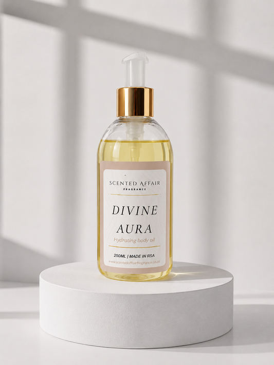 Devine Aura Hydrating Body Oil – Inspired by Burberry Goddess  |250ml